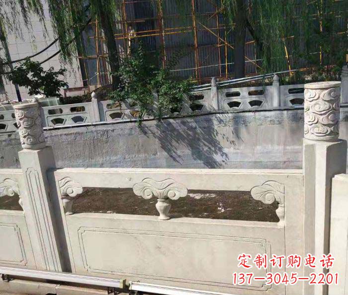 太原园林景观大理石栏板石雕 (6)