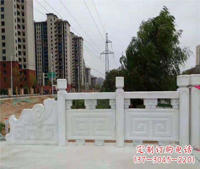 太原园林景观大理石栏板石雕 (5)
