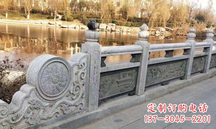 太原园林景观大理石栏板石雕 (10)