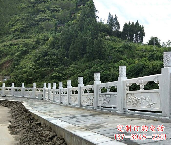 太原园林景观大理石栏板石雕_2