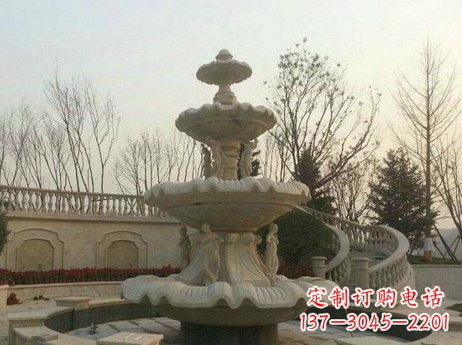 太原园林景观大型喷泉石雕 (2)