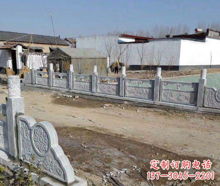 太原园林景观仿古栏板石雕