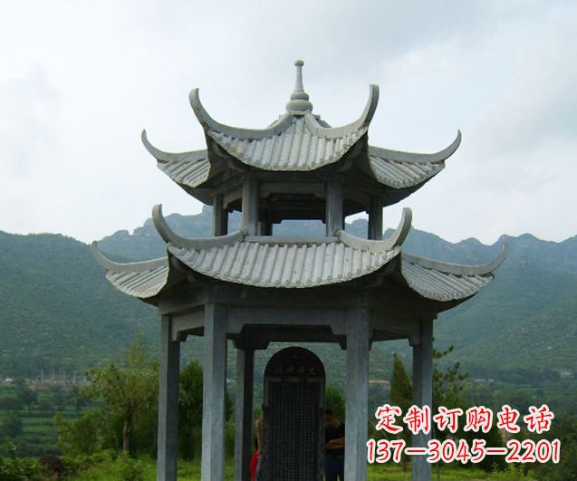 太原园林景观仿古凉亭石雕