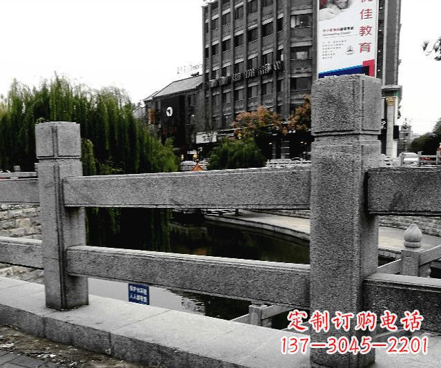 太原园林景观仿古石雕栏板 (9)