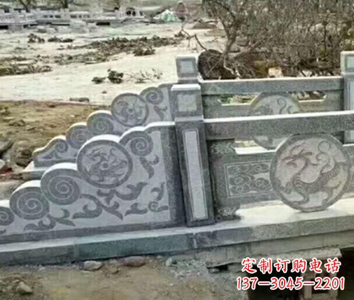 太原园林景观仿古石雕栏板 (10)