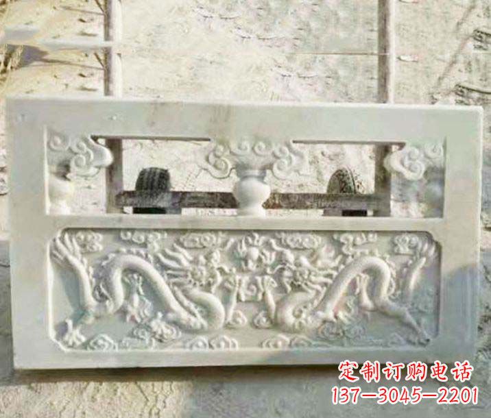 太原园林石浮雕栏板景观石雕