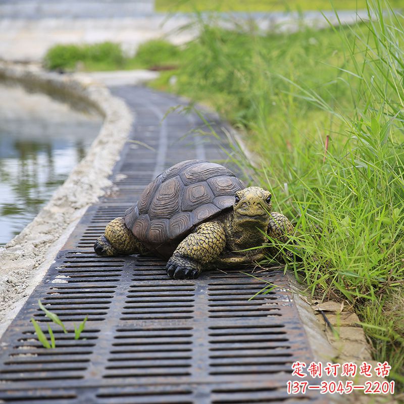 太原园林水景动物仿真乌龟雕塑