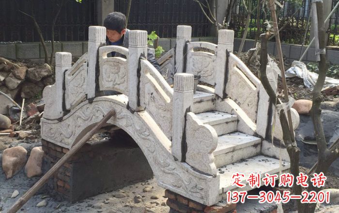 太原园林小型石拱桥 (2)