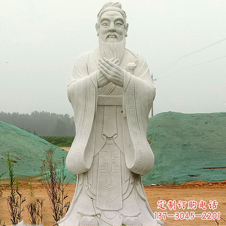 太原沾化二中孔子雕塑塑像