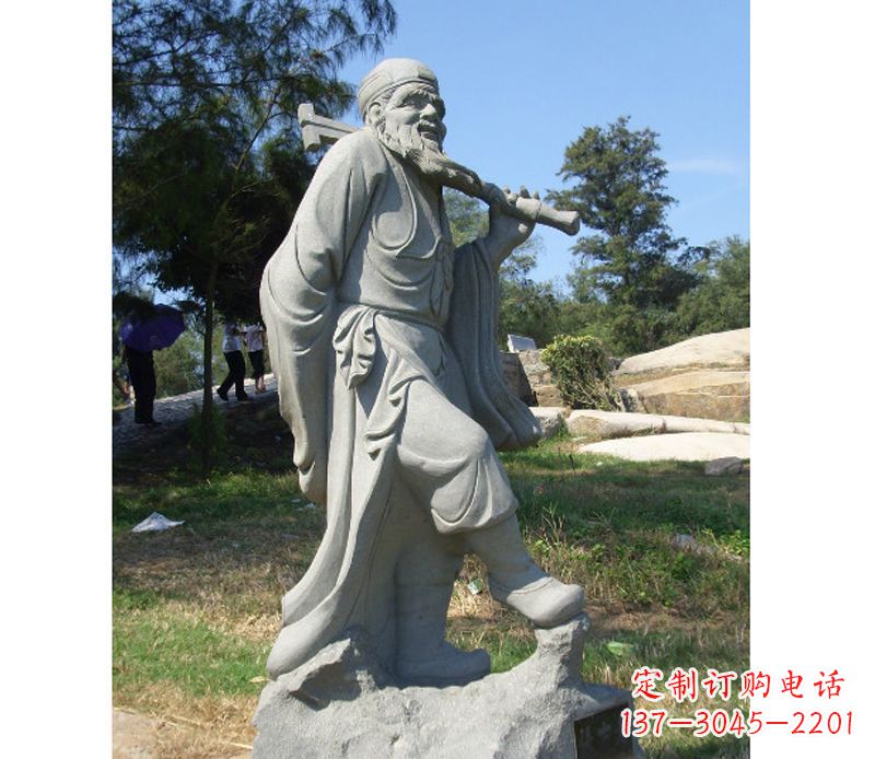 太原张果老八仙雕塑