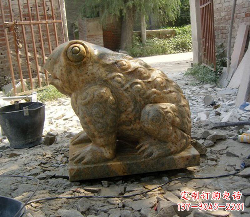 太原招财青蛙石雕