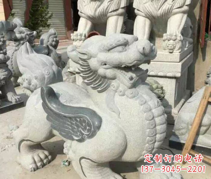 太原招财神兽仿古貔貅石雕