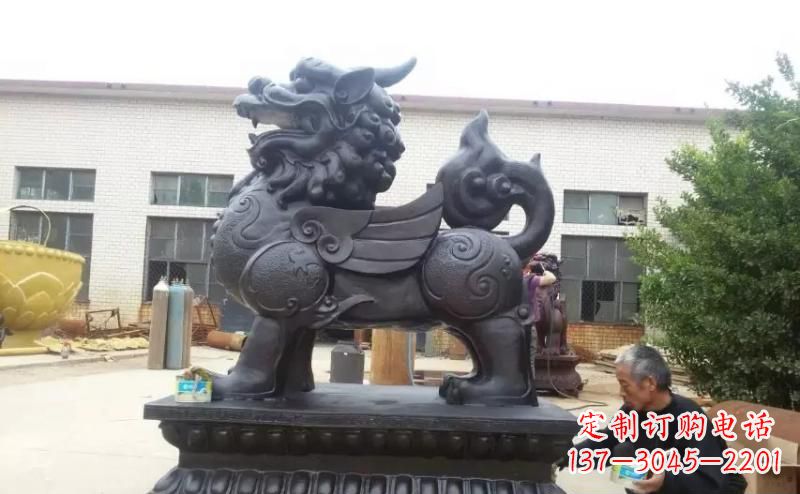 太原招财神兽貔貅铜雕