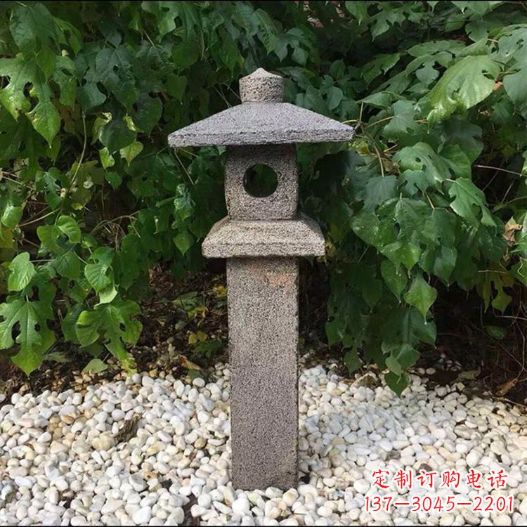 太原中式复古园林石灯