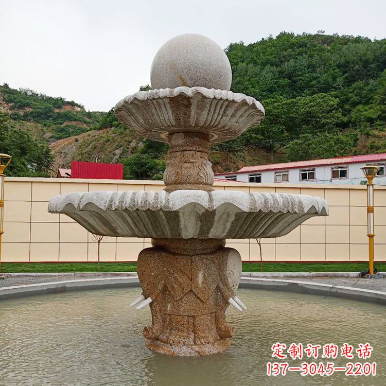 太原中式喷泉石雕