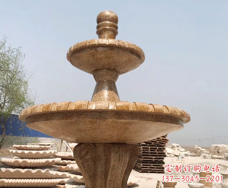 太原中式石雕喷泉