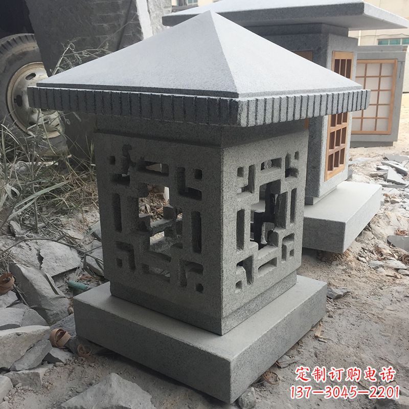 太原中式现代石灯笼