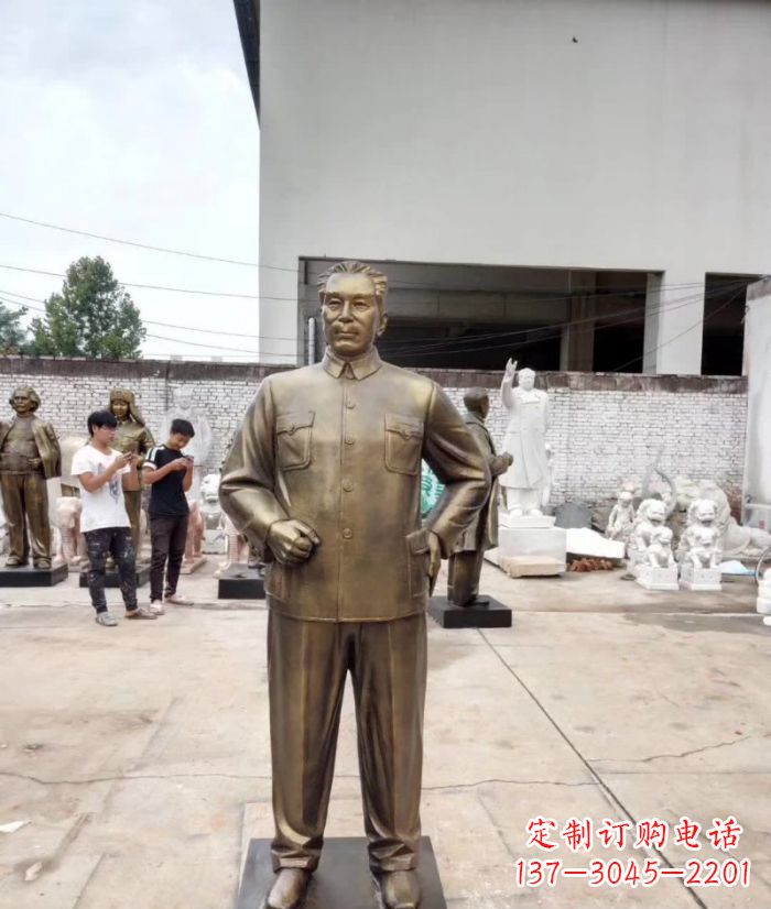 太原周恩来铜雕 (3)