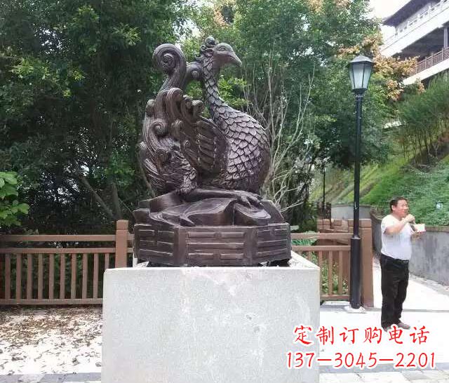 太原朱雀神兽雕塑