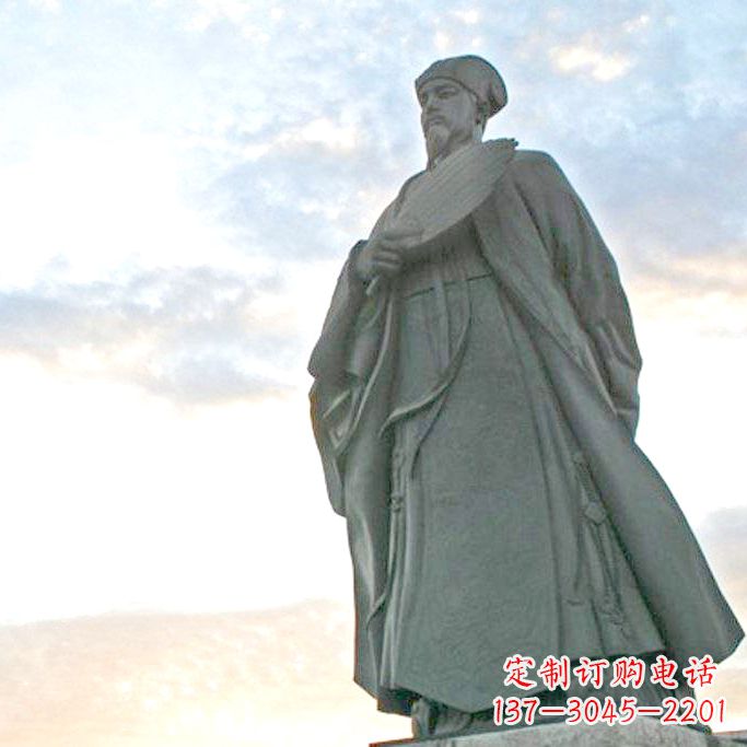 太原诸葛亮雕塑-三国著名历史人物雕像