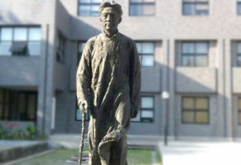 太原校园名人徐悲鸿雕塑