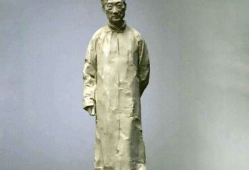 太原徐悲鸿雕塑像石雕历史名人雕像