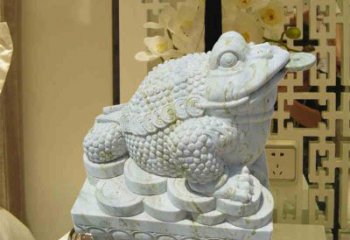 太原招财神兽金蟾石雕