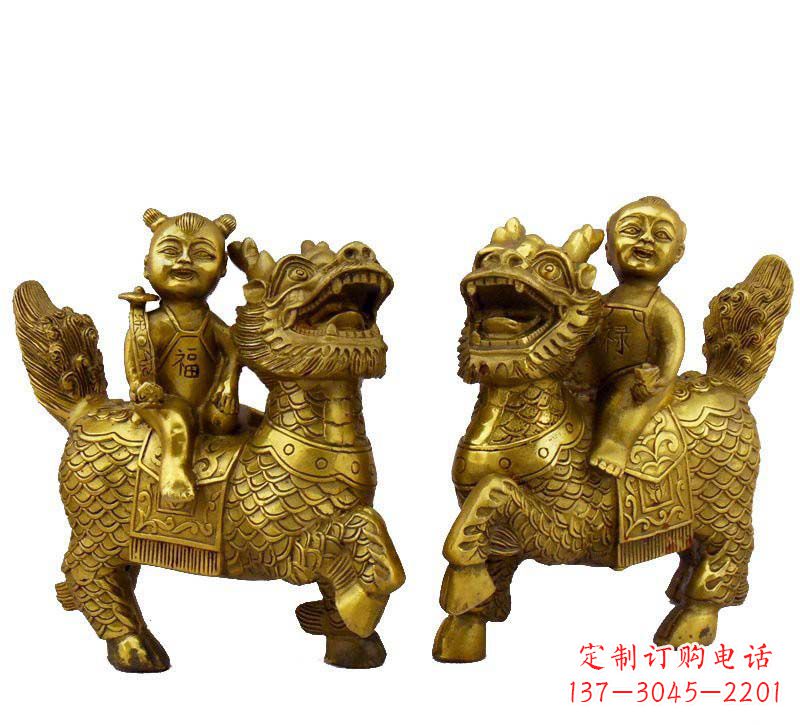 太原铸铜福禄麒麟