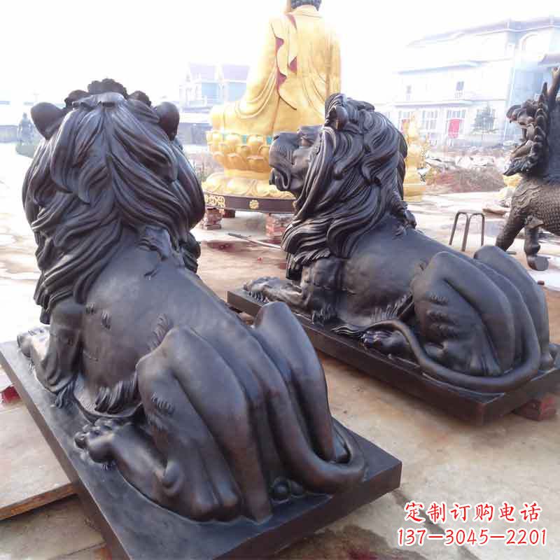 太原铸铜汇丰狮子