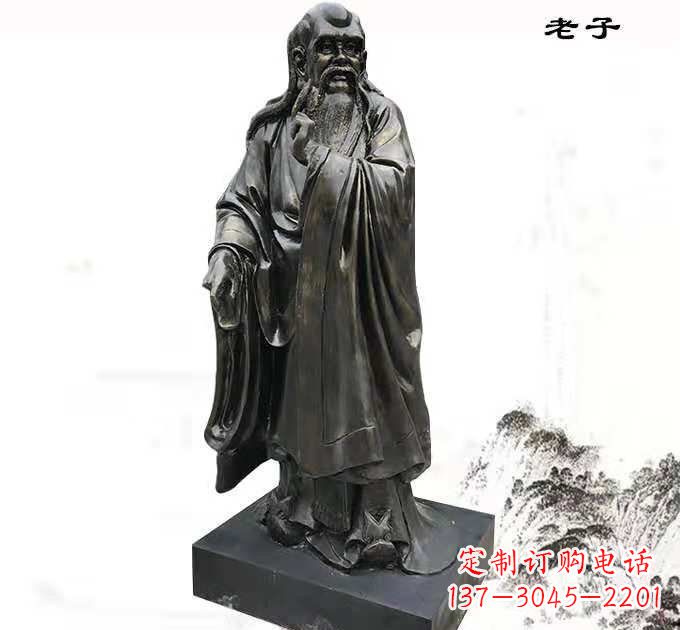 太原铸铜老子雕塑
