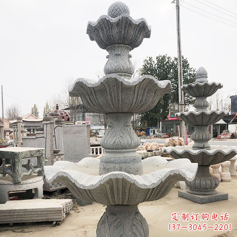 太原自然石雕流水喷泉