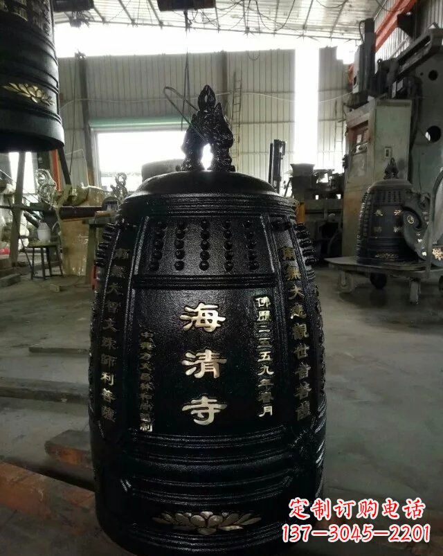 太原宗教庙宇铸铜钟