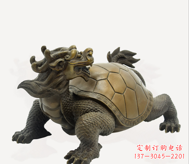 太原招财龙龟铜雕